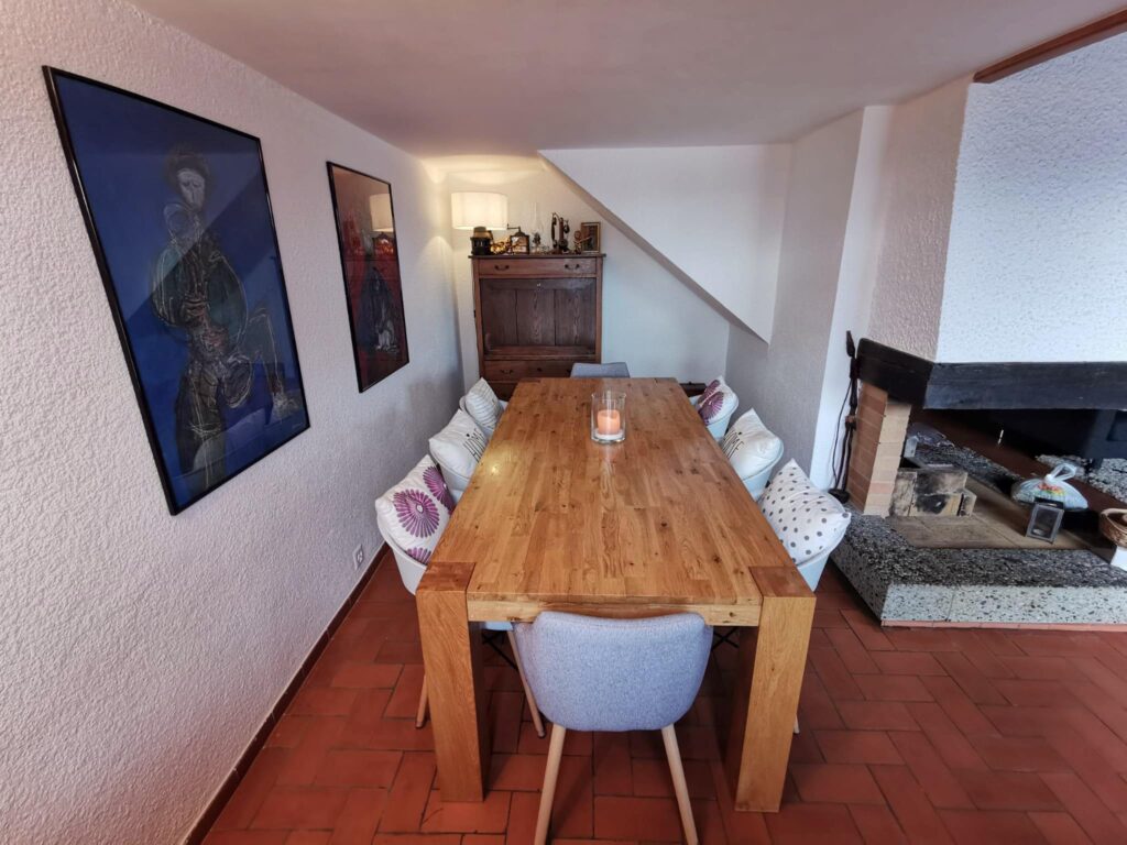 Location appartement Anzère, salle à manger