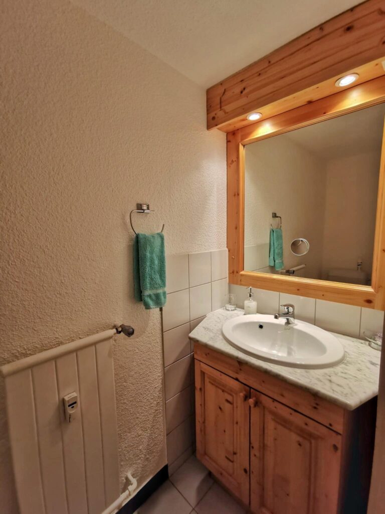 Lavabo/WC visiteurs Location appartement Anzère, wc visiteurs